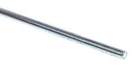 530-292 RS PRO Zinc Plated Steel Threaded Rod, M3, 1m
