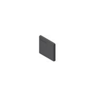 3842548745 Bosch Rexroth Black Polypropylene End Cap, 30 x 30 mm Strut Profile, 8mm Groove
