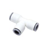 6304-10-00wp2 Legris LF6300 LIQUIfit Series Tee Tube-to-Tube Adaptor Push In 10 mm, Push In 10 mm to Push In 10 mm, Tube-to-Tube