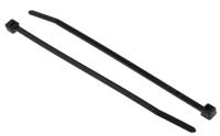 111-01980-t18r-pa66-bk HellermannTyton Cable Tie, 100mm x 2.5 mm, Black Polyamide 6.6 (PA66), Pk-1000