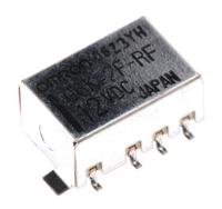 g6k-2f-rf-dc12 Omron PCB Mount High Frequency Relay, 12V dc Coil, 50Ω Impedance, 1GHz Max. Coil Freq., DPDT