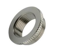 52104310 Lapp Cable Gland Adaptor, M16 Exterior Thread, M12 Interior Thread, Nickel Plated Brass, SKINDICHT Series