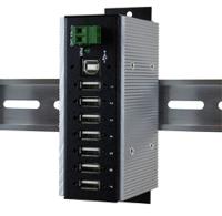 ex-1177hmvs-wt Exsys 7 Port USB 2.0 USB A, USB B  Hub, Terminal Connector Powered, 132.50 x 73.50 x 43.20mm