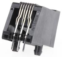 mhrjj66nfra MH Connectors MH Modular Series Female RJ12 Connector, Through Hole, UTP Shield Right Angle 6P6C -Way