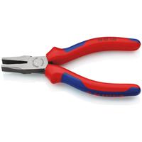 20-02-140 Knipex 20 02 140 Nose pliers, 140 mm Overall, Flat, Straight Tip, 28mm Jaw