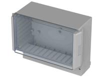 41250109-rcp-2500 Bopla RegloCard-Plus Series ABS, Polycarbonate Wall Box, IP54, Viewing Window, 257 mm x 217 mm x 132.5mm
