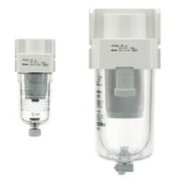 afd30-f03c-a SMC 240 L/min G 3/8 Mist Separator, 0.01μm filtration, 0.1MPa to 1 MPa, 1.5 MPa
