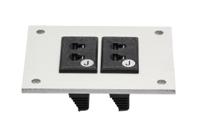 106-736 RS PRO Miniature Size Thermocouple Connector Panel for Use with Thermocouple J, RoHS Standard