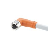 evca21 ifm electronic Power 2.5 mm² 5 Core Power Cable, Grey Polyurethane PUR, 5m