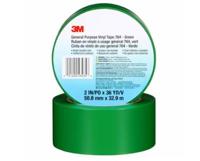 764 3M  Green PVC 33m Lane Marking Tape, 0.13mm Thickness