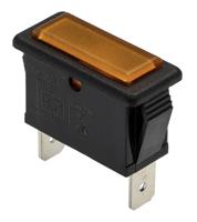 c0430atnae Arcolectric (Bulgin) Ltd 0430 Series Orange Neon Panel Mount Indicator, 250V, 28.2 x 11.5mm Mounting Hole Size, Solder