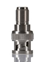 246-9491 RS PRO Straight Coaxial Adapter BNC Plug to Type F Socket 1GHz