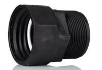 ibf200m-pg Snaplock Hose Connector, Straight IBC Adaptor, BSP 2in 2in ID