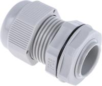 822-9757 RS PRO Grey Nylon Cable Gland, M20 Thread, 10mm min., 14mm max., IP68
