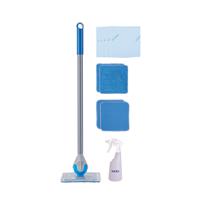 104094 Robert Scott 96 → 162cm Blue, White 20% Polyamide, 80% Polyester Mop and Handle