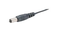 z-c-1512-2m-black-cable Lyric Shin Electonic Power 2 Core Power Cable, Black Polyvinyl Chloride PVC, 2m