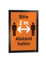 4872-01 Durable DURAFRAME® Black A4 Smooth and rigid Information Frame, 323mm Height, 236mm Width