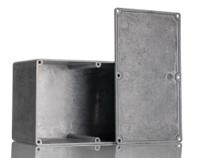 1590wee Hammond 1590 Series Clear Die Cast Aluminium Alloy Enclosure, IP65, 200 x 120 x 85mm