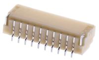 bm10b-srss-tblfsn JST SH Series Straight Surface PCB Header, 10 Contact(s), 1 mm Pitch, 1 Row, Shrouded