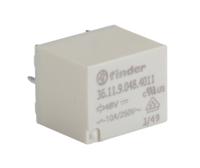 361190484011 Finder PCB Mount Power Relay, 48V dc Coil, 10A Switching Current, SPDT