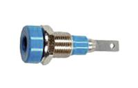 230030-24 Staubli Yellow Female Banana Socket, 2mm Connector, Tab Termination, 10A, 30 V, 60V dc