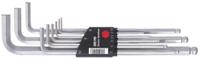 01418 Wiha 9 piece L Shape Metric Hex Key Set, 1.5 → 10mm
