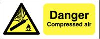 763-1579 RS PRO Self-Adhesive General Hazard Hazard Warning Sign (English)