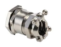 5210332052106820 Lapp SKINDICHT Series Metallic Nickel Plated Brass Cable Gland, M20 Thread, 7mm min., 13mm max., IP55