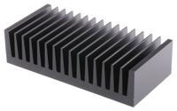 sk85-75-sa Fischer Elektronik Heatsink, Universal Rectangular Alu, 1.1K/W, 75 x 160 x 40mm