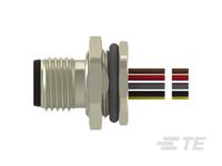 t4171030012-001 TE Connectivity Circular Connector, 12 Contacts, Rear, M12 Connector, Plug, Male, IP67, M12 Series