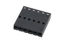 50-57-9006 Molex, SL Female Connector Housing, 2.54mm Pitch, 6 Way, 1 Row