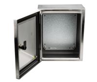 749-1822 RS PRO 304 Stainless Steel Wall Box, IP66, 300 mm x 250 mm x 150mm