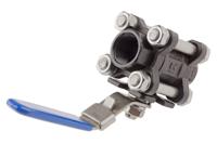 764-4212 RS PRO Carbon Steel Full Bore, 2 Way, Ball Valve, Threaded, BSPP 1/2in