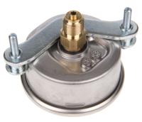 9314196 WIKA G 1/4 Analogue Pressure Gauge 25bar Back Entry 63mm Outside Diameter