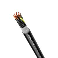 1026505 Lapp 10265 Control Cable, 5 Cores, 4 mm² CSA 12 AWG, Screened, 100 m, Black Polyvinyl Chloride Sheath