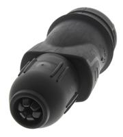 0-504-40 Legrand Europe Mains Connector, 16A Black, Cable Mount Rubber, 250 V