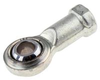 198-8973 RS PRO M10 x 1.5 Female Steel Rod End, 10mm Bore, 56mm Long, Metric Thread Standard, Female Connection Gender
