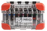 144-7955 RS PRO Driver Bit Set 34 Pieces, Hexagon, Phillips, Pozidriv, Slotted, Star