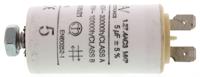 c274ac34500sa0j KEMET C27 Metallised Polypropylene Film Capacitor, 470V ac, ±5%, 5μF, Chassis Mount
