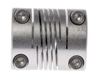 721192828 Huco Beam Coupling, 19mm Outside Diameter, 8mm Bore, 22.9mm Length Coupler
