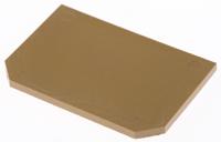 0191320000 Weidmuller SAK Series End Cover for Use with DIN Rail Terminal Blocks, ATEX