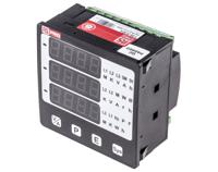 136-5384 RS PRO LED Digital Panel Multi-Function Meter, 92mm x 92mm