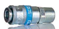 ac21jm PCL Steel Male Pneumatic Quick Connect Coupling, R 1/2 Male Threaded