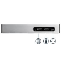 dk30add StarTech.com Dual Monitor USB 3.0 Docking Station with DVI, HDMI, VGA - 6 x USB ports, USB C