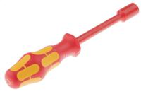 05005335001 Wera Hexagon Nut Driver, 12 mm Tip, VDE/1000V, 125 mm Blade, 237 mm Overall