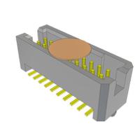 tfm-110-02-s-d-a-k Samtec TFM Series Vertical Through Hole and Surface Mount PCB Header, 20 Contact(s), 1.27 mm Pitch, 2 Row, Shrouded