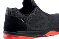 6707341 Heckel RUN-R PLANET Men's Black, Red Composite Toe Capped Safety Shoes, UK 7, EU 41