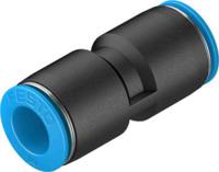 qs-10-50 Festo QS Series Straight Tube-to-Tube Adaptor, Push In 10 mm to Push In 10 mm, Tube-to-Tube Connection Style, 130689