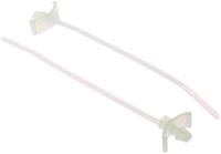 126-00416-t18rsf-pa66-na HellermannTyton Cable Tie, Inside Serrated, 100mm x 2.5 mm, Natural Polyamide 6.6 (PA66), Pk-25