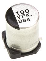 eeefk1v101p Panasonic 100μF Aluminium Electrolytic Aluminium Electrolytic Capacitor 35V dc, Surface Mount - EEEFK1V101P
